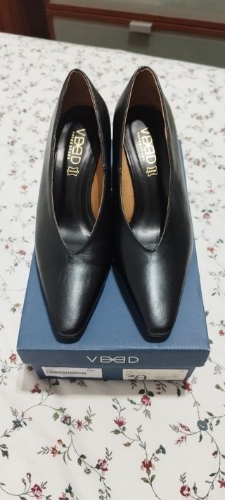 Zapatos Vexed negros tacón - nuevos