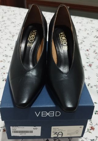 Zapatos Vexed negros tacón - nuevos