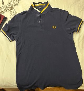3 Polos Fred Perry - Rojo y Azul