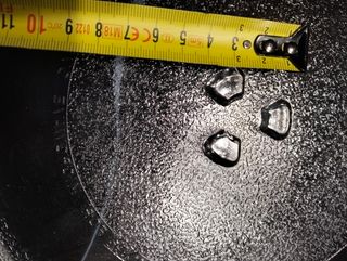 Plato giratorio microondas 25,5cm