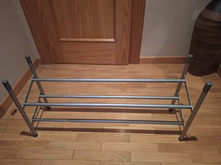 Zapatero metálico 2 pisos