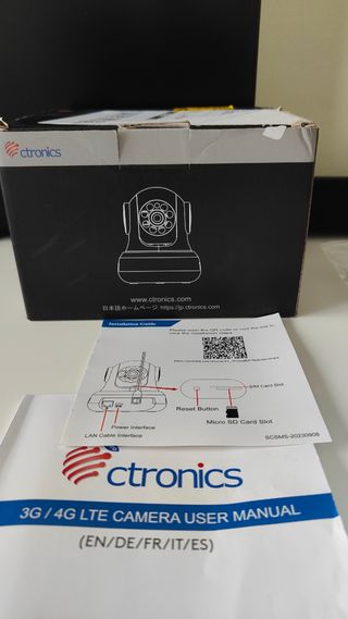 Cámara ctronics 3G 4G LTE vigilancia