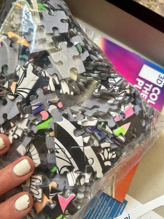 Puzzle 3D león Clementoni 500 piezas