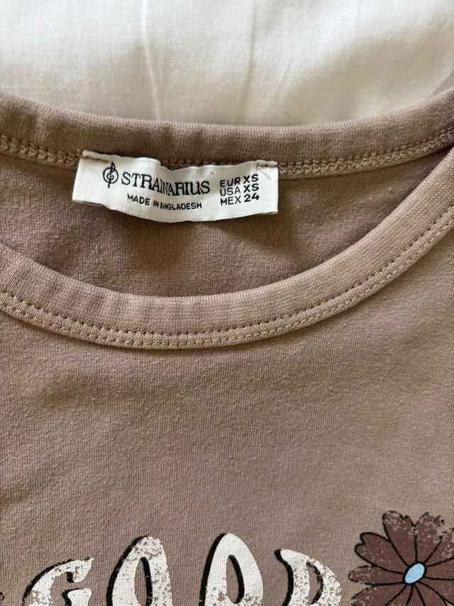 3 camisetas Pull&Bear - tops cortos