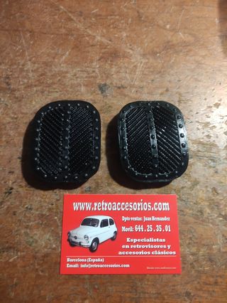 Gomas pedales Seat 124 Seat 1430 y sport