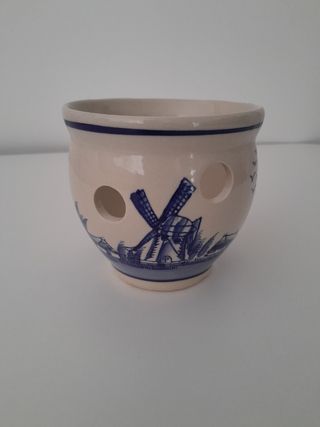 Vaso bulbi vintage Delft Blue