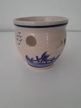 Vaso bulbi vintage Delft Blue