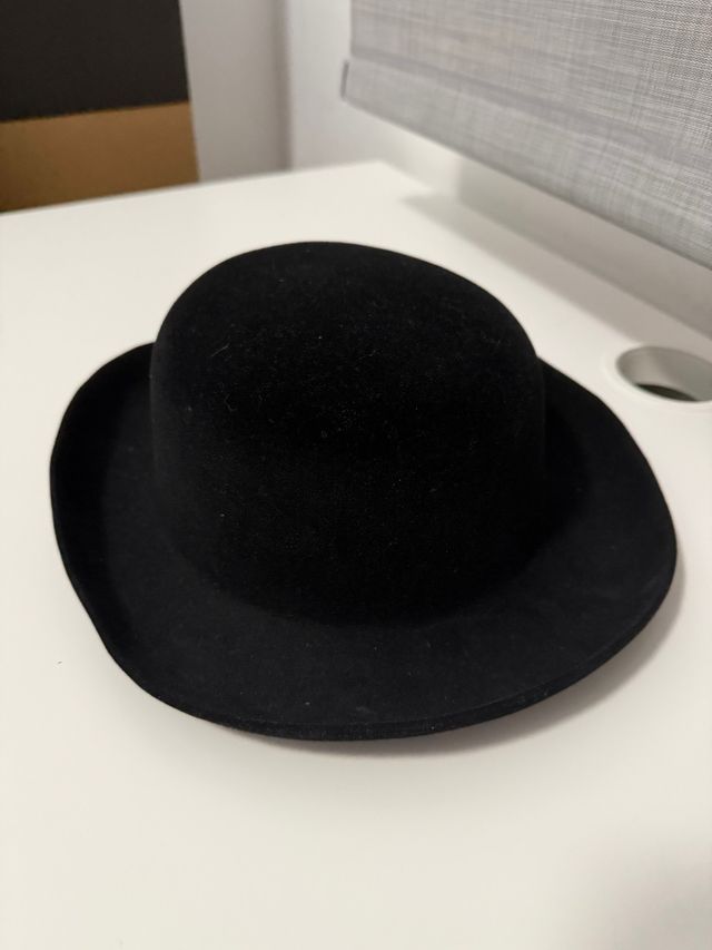 Chapéu bombé preto