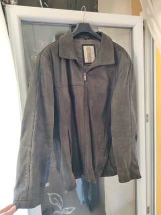 Chaqueta Marrón Ante Talla L