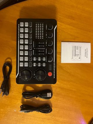 Tarjeta Sonido Profesional Live sound card