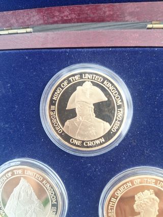 3 Monete Elisabetta II 2015 Gilbilterra