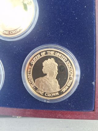 3 Monete Elisabetta II 2015 Gilbilterra