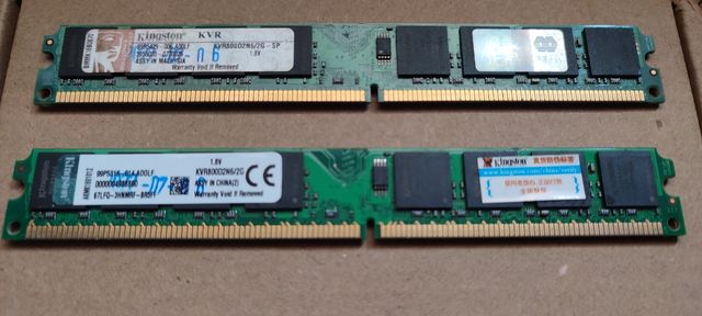 RAM Kingston 2x2GB DDR2