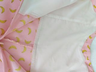 Mono corto rosa estampado