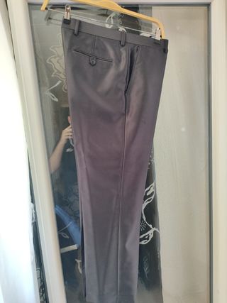 Traje gris hombre talla L