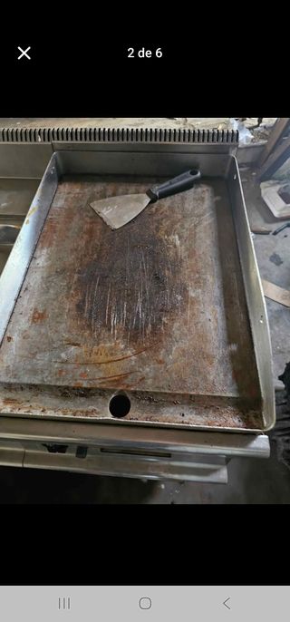 Cocina industrial + plancha