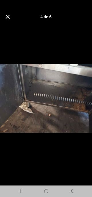 Cocina industrial + plancha