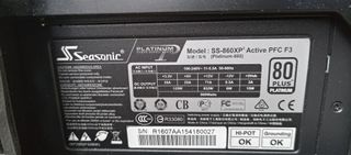 PC gaming I7-6700K GTX1080 16GB (PB estropeada)