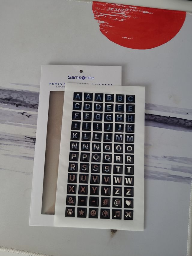 Sticker Samsonite x Valigie