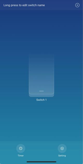 Interruptor táctil WiFi AXUS sin cable neutro