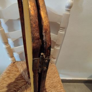 Tríptico religioso antiguo