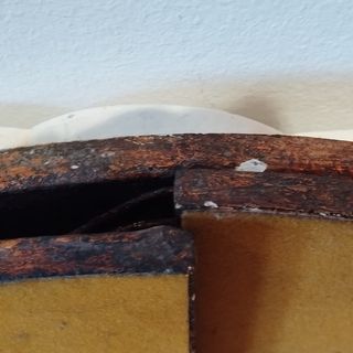 Tríptico religioso antiguo