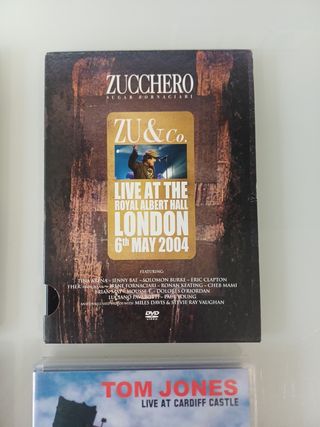 DVDs ELO, STING, ZUCCHERO, TOM JONES