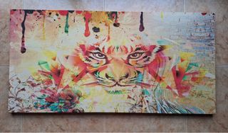 Cuadro Tigre - Arte Abstracto