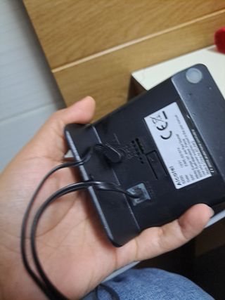 Teléfono Alcatel negro