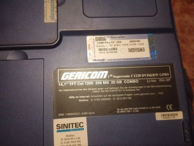 Portátil Retro Windows 98 