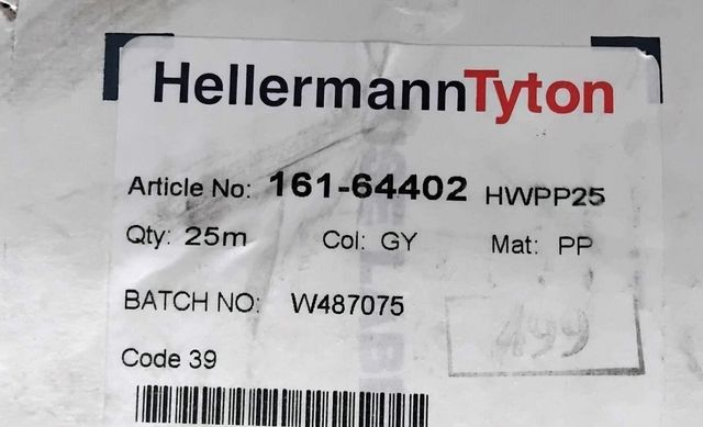 Organizador cables - 20 metros