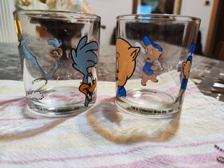 Bicchieri Nutella anni '90