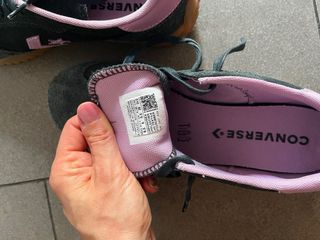 Zapatillas Converse Run Star Suede - Negras y Rosa