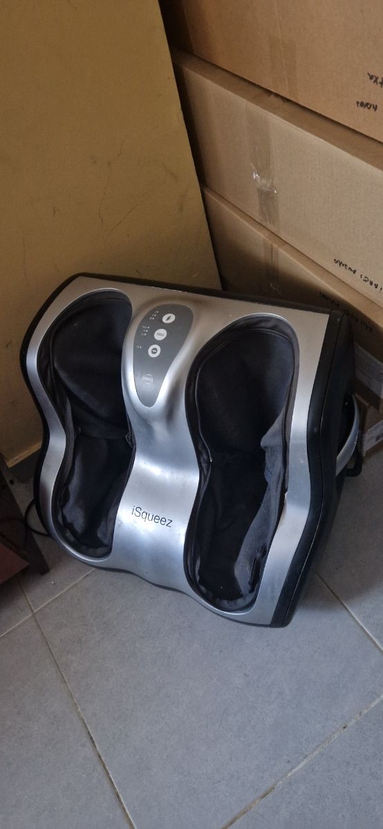 Masajeador de piernas y pies. Alivio dolor Cronico