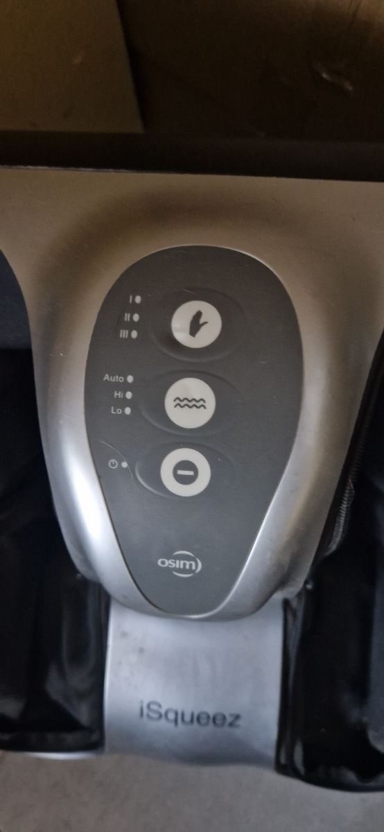 Masajeador de piernas y pies. Alivio dolor Cronico