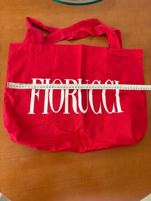 Borsa Fiorucci rossa vintage