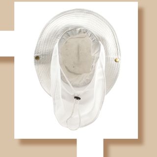 Sombrero pescador algodón blanco