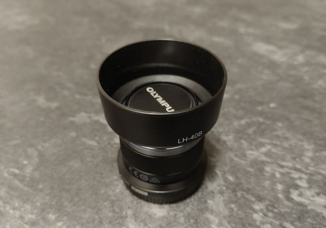 Objetivo Olympus 45mm f1.8 
