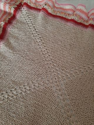 Mantas tejidas a crochet