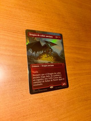 Magic MTG - Dragón de Cobre Anciano Foil - Español