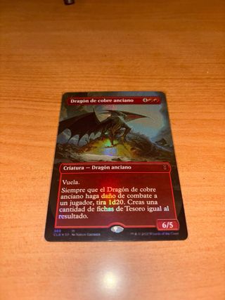 Magic MTG - Dragón de Cobre Anciano Foil - Español