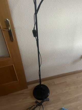 Lampara de pie 2 luces