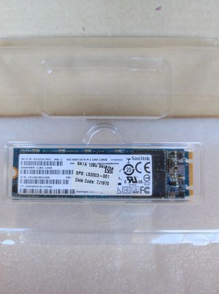 SSD Sandisk SATA 128GB + SK Hynix 8GB DDR4 Crucial