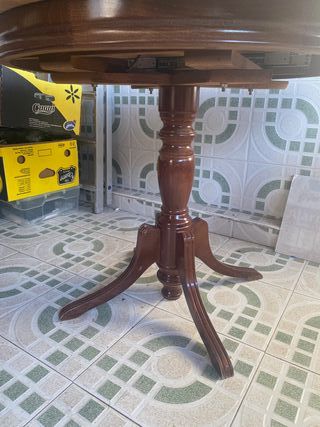 Mesa redonda madera - Comedor