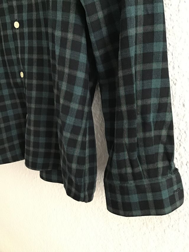 Camisa cuadros Hope - Negra/Verde