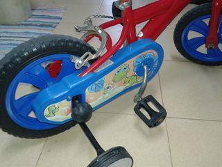 Bicicleta niño 12" roja