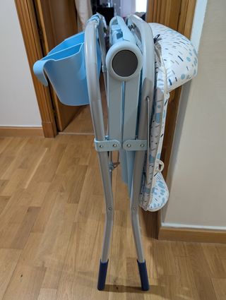 Cambiador bebé azul - Práctico