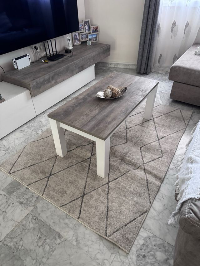 Alfombra Leroy Merlin Gris Beige