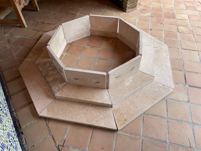 Fuente piedra caliza - Beige