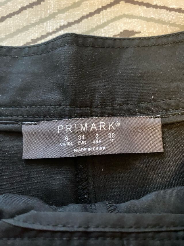 Bermuda negra vestir